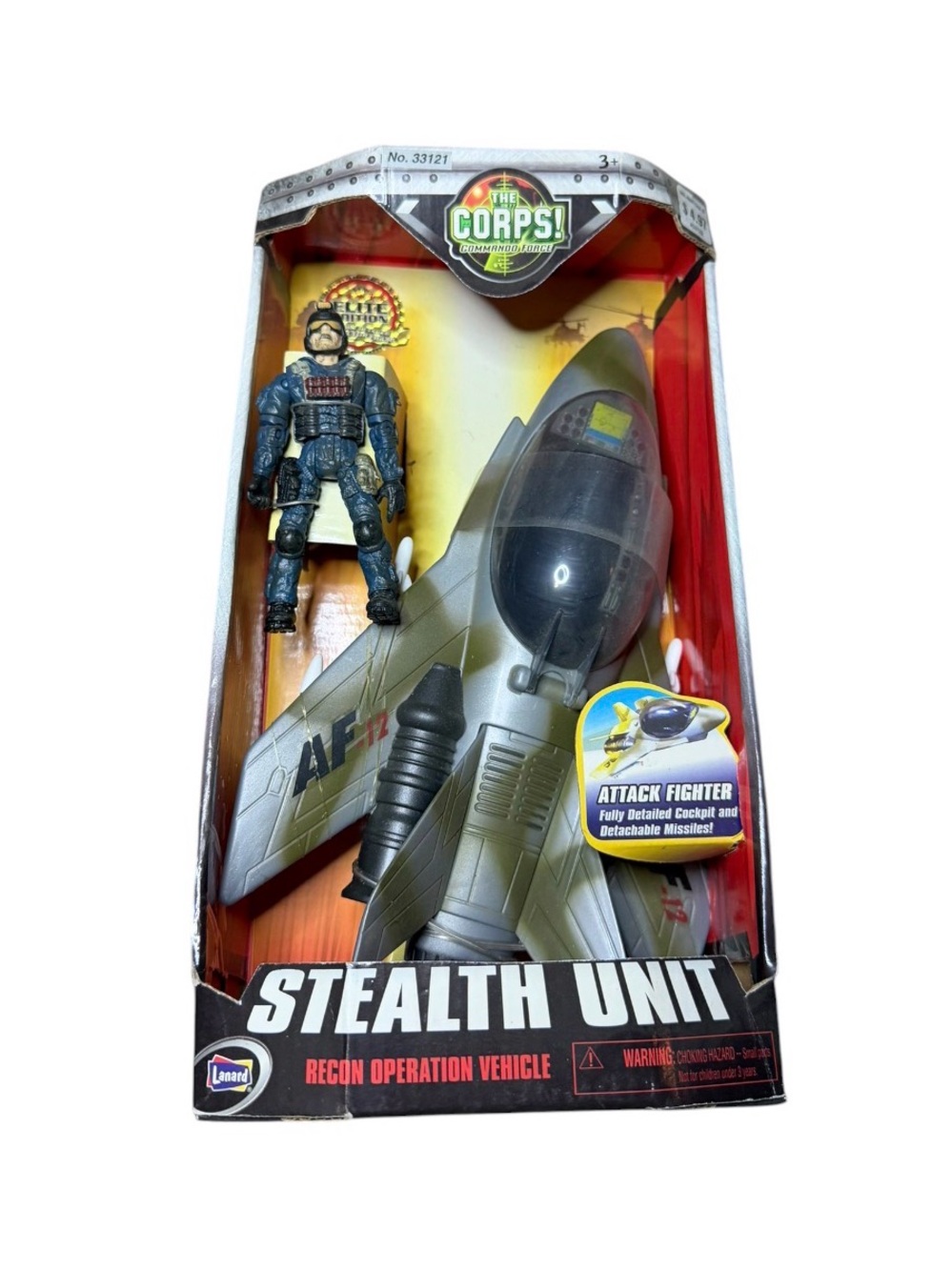 Stealth Unit Recon Operation Vehicle Attack Fighter New